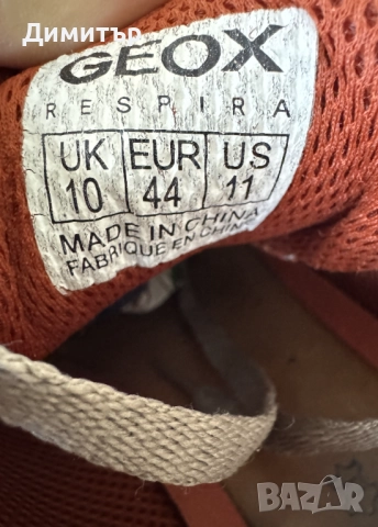 Мъжки спортни обувки GEOX RESPIRA, снимка 9 - Спортни обувки - 52001870