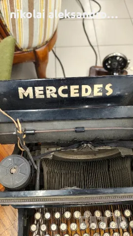 пишеща машина Мерцедес , снимка 4 - Антикварни и старинни предмети - 49170036