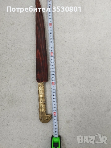 Стар буйновски нож каракулак , снимка 4 - Антикварни и старинни предмети - 53429587