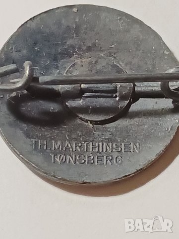 Стара значка НОК Норвегия. , снимка 3 - Колекции - 44064595