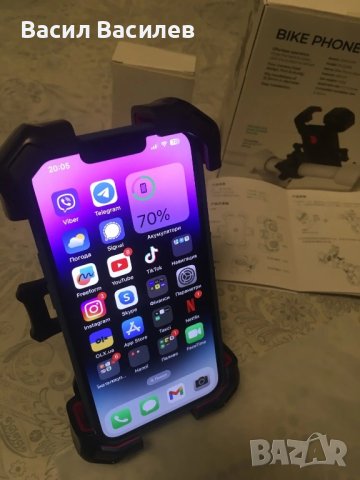 Стойка за телефон за мотор,скутер,колело, снимка 6 - Аксесоари и консумативи - 40563808