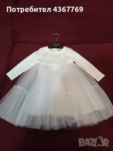 Бебешка рокля за кръщане 