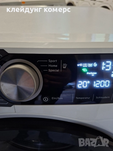 НОВА!!!Пералня AEG SERIE 8000 EXCLUSIV WI-FI 10кг. А+++, снимка 6 - Перални - 52876826