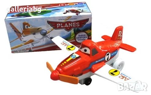 Дисни Самолети: Музикална, светеща и движеща се играчка на самолетче (Disney, Planes)