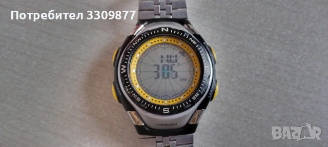 Електронен часовник с дигитален компас, снимка 7 - Мъжки - 53224679