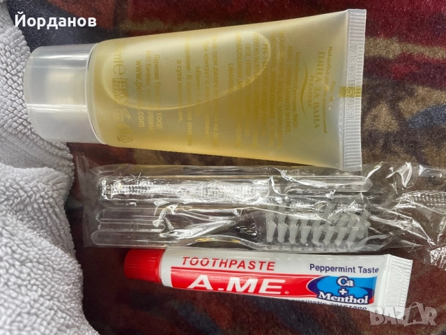 Душ гел / четка за зъби + паста 20бр