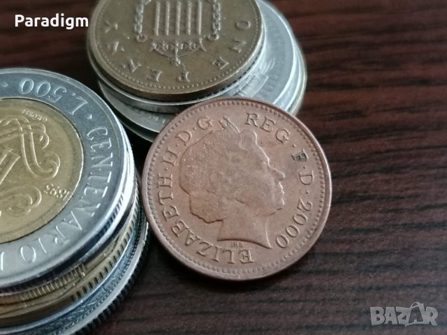 Монета - Великобритания - 1 пени | 2000г., снимка 2 - Нумизматика и бонистика - 35204970