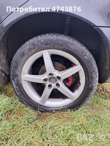 Зимни гуми с джанти 16ки от Сеат Леон 2004, снимка 4 - Части - 53596992