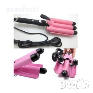 Маша за коса Sonar F-11 с ефект меки и широки вълни, снимка 3 - Преси за коса - 29018131