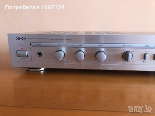 DENON  PMA-260, снимка 5 - Ресийвъри, усилватели, смесителни пултове - 52985387