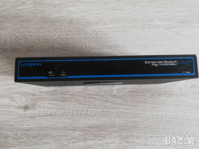 UTEPO UTP3-SW08-TP120-A1 10-портов PoE switch, снимка 2 - Суичове - 38925695