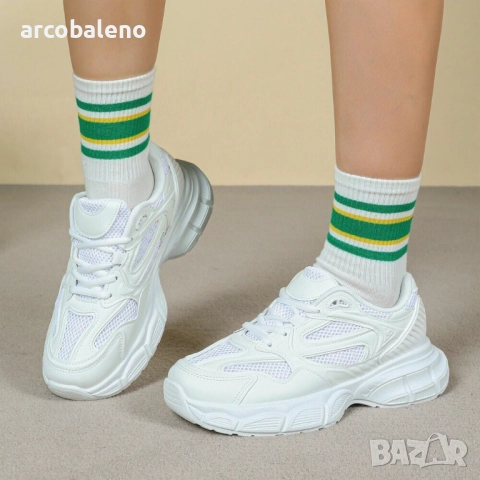 Дамски ниски маратонки, 3цвята , снимка 2 - Маратонки - 51611978