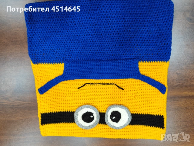 Възглавница "миньон"50/50 ръчно изработена