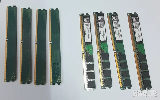 Рам памети 1GB-DDR 2 за настолен  компютър, снимка 2 - RAM памет - 32852127