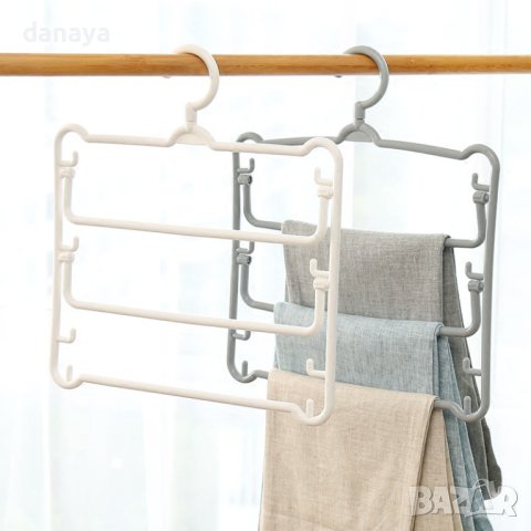 3673 Закачалка за поли и панталони на 3 нива