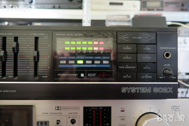 Memorex SA-302X, снимка 3 - Ресийвъри, усилватели, смесителни пултове - 52144330