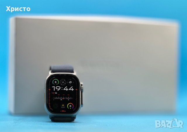 ГАРАНЦИОНЕН!!! Apple Watch Ultra 2 GPS + Cellular, титанов, 49mm , снимка 3 - Смарт часовници - 43029090
