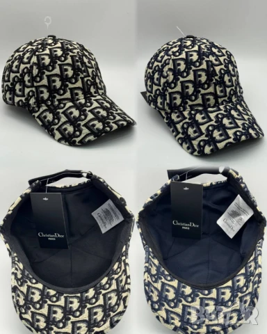 шапки christian dior fendi burberry louis vuitton, снимка 6 - Шапки - 51410218