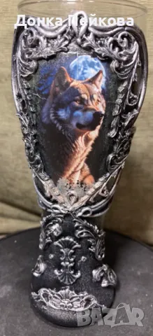 Ръчно декорирана халба за бира 330мл, снимка 1