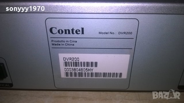 CONTEL DVR200 RECORDER-ВНОС шВЕИЦАРИЯ, снимка 7 - Плейъри, домашно кино, прожектори - 27439525