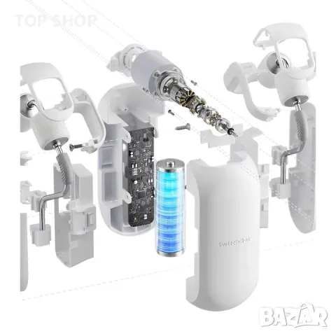 Автоматичен робот за завеси SwitchBot Curtain ROD 2, бял, снимка 3 - Друга електроника - 48735556