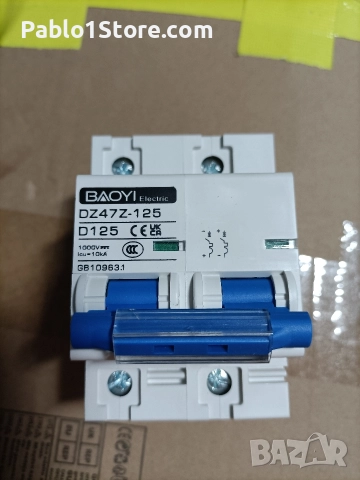 2P DC MCB 1000V предпазител за PV системи