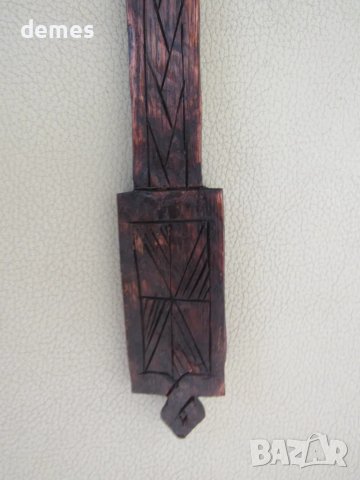 Дървен християнски кръст от Етиопия, снимка 13 - Колекции - 49715781