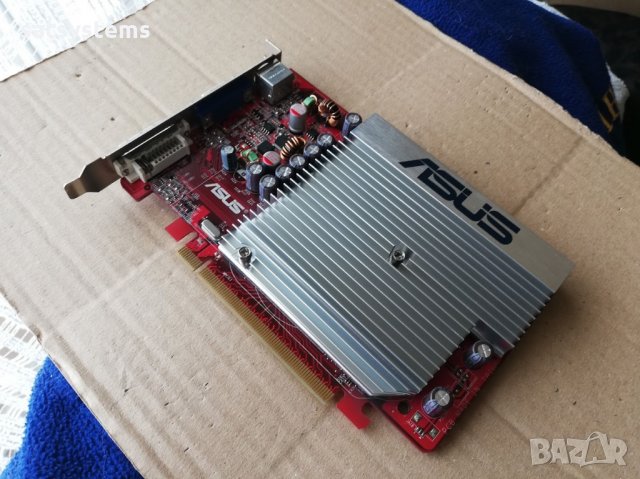 Видео карта ATi Radeon Asus HD EAH2400 Pro Silent PCI-E, снимка 4 - Видеокарти - 28982894