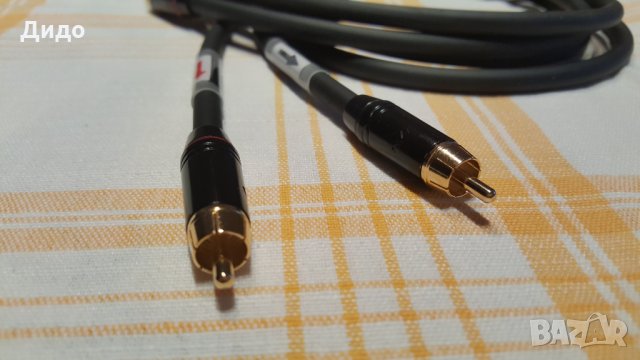 RCA - RCA кабел 20AWG - O.F.C.  1 м. , снимка 3 - Ресийвъри, усилватели, смесителни пултове - 35181814