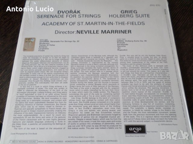 Dvorak - Serenade for strings / Grieg - Holberg suite, снимка 2 - Грамофонни плочи - 42970029