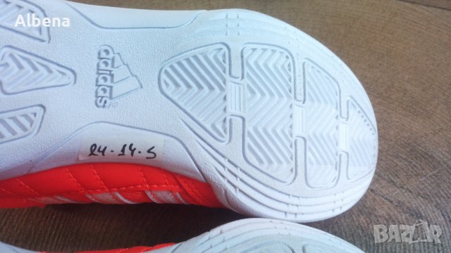 Adidas Sala Kids Footnal Shoes Размер EUR 33 / UK 1 детски футболни обувки 24-14-S, снимка 12 - Детски маратонки - 43296056