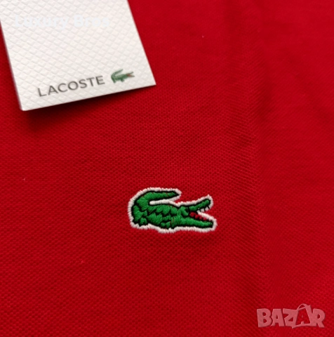Мъжки тениски Lacoste, снимка 4 - Тениски - 51689300