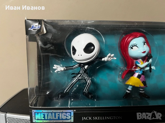 Комплект Metalfigs The Nightmare Before Christmas – 4 фигурки, снимка 2 - Колекции - 53239743