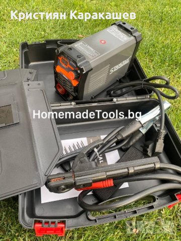 Професионален инверторен електрожен STAHLMAYER 350А с дисплей в куфар, снимка 4 - Други инструменти - 42931933