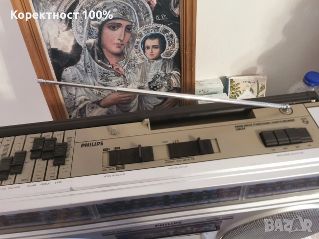 радио касетофон philips (филипс) , снимка 9 - Радиокасетофони, транзистори - 52897453