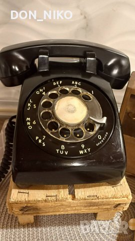 Стационарен телефон Американски Маркиран, снимка 6 - Антикварни и старинни предмети - 39396800