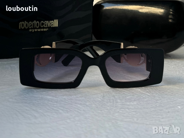 Roberto Cavalli дамски слънчеви очила правоъгълни, снимка 8 - Слънчеви и диоптрични очила - 44913901