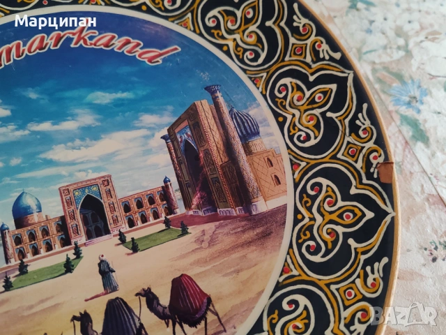 Керамични чинии от Узбекистан, снимка 5 - Антикварни и старинни предмети - 53118993