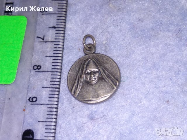 РЯДКА ПОСРЕБРЕНА КОЛЕКЦИОНЕРСКА ЮБИЛЕЙНА КАТОЛИЧЕСКА ДВУСТРАННА ИКОНКА 31239