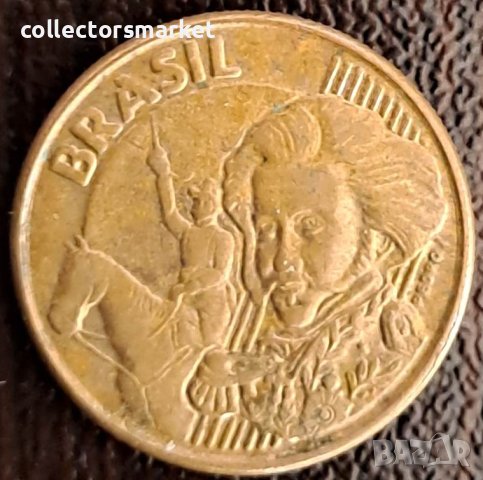 10 центаво 2010, Бразилия, снимка 2 - Нумизматика и бонистика - 44084466