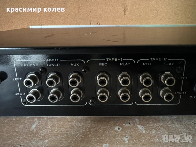 предусилвател "HITACHI HCA-6500", снимка 9 - Ресийвъри, усилватели, смесителни пултове - 52592056