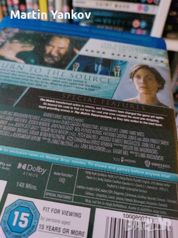 Matrix Resurrections - Матрицата Възкресения - blu ray с бг субтитри , снимка 2 - Екшън - 52494429