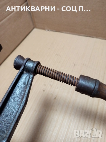 Соц Стара Българска Дърводелска Стяга. Номер 594., снимка 4 - Антикварни и старинни предмети - 53205503