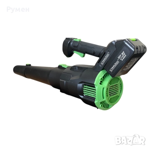 Акумулаторна въздуходувка STAHLMAYER  36v-8Ah. Духалка за листа ,  2 батерии и зарядно, снимка 7 - Други инструменти - 52117152