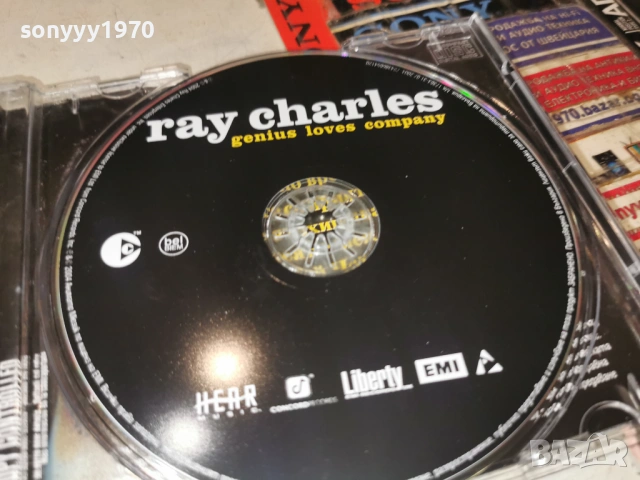 RAY CHARLES CD 1101260628, снимка 11 - CD дискове - 53059400