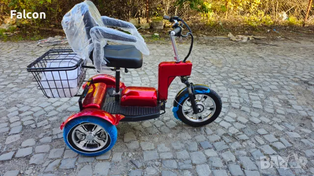 Триколка електрическа високопроходима 1000W, снимка 1