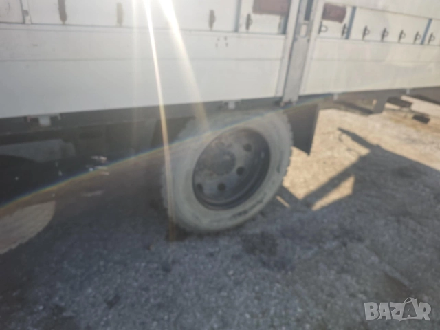 Ман 12.222 с кран Майлер 2.8 тона 12 метра и каросерия с пътеки за коли и техника, снимка 12 - Камиони - 52409852