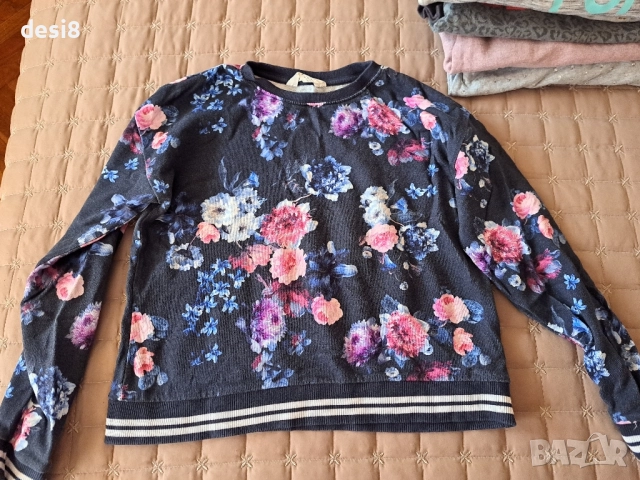 Блузи леко ватирани 6 бр.за момиче, снимка 3 - Детски Блузи и туники - 51870310