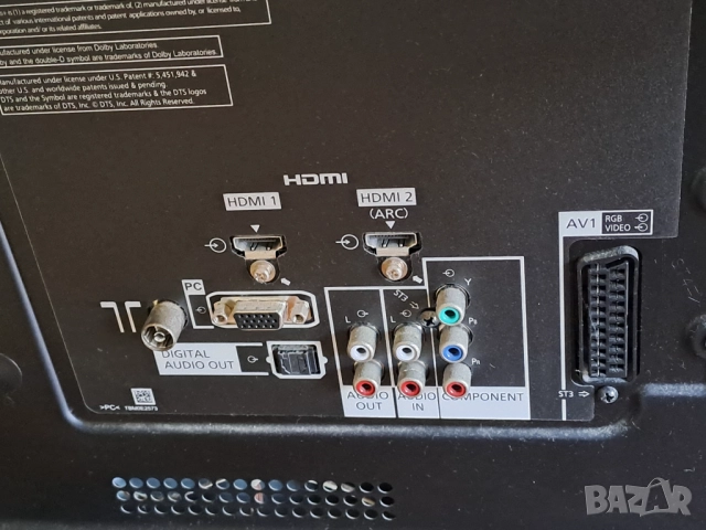 LED телевизор Panasonic 32" FULL HD, снимка 5 - Телевизори - 52926638