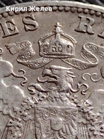 СРЕБЪРНА МОНЕТА 3 марки 1909г. ГЕРМАНСКА ИМПЕРИЯ ВИЛХЕЛМ втори УНИКАТ ЗА КОЛЕКЦИОНЕРИ 19287, снимка 3 - Нумизматика и бонистика - 39692092